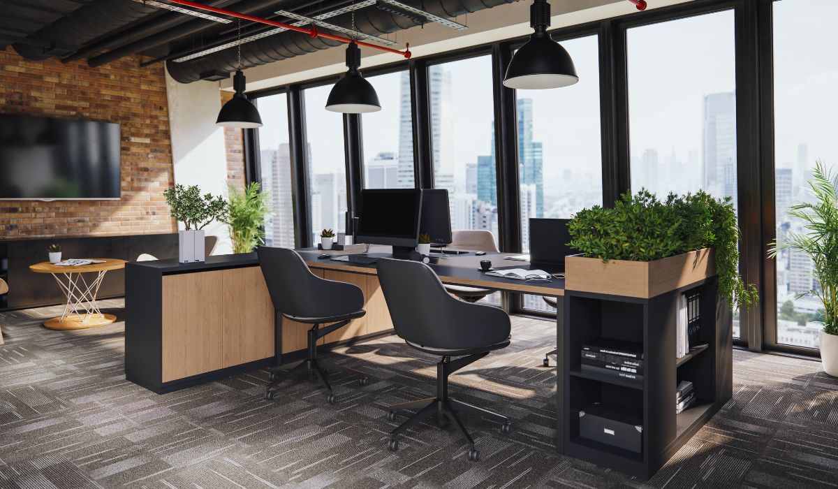 空間コーディネートされたオフィス